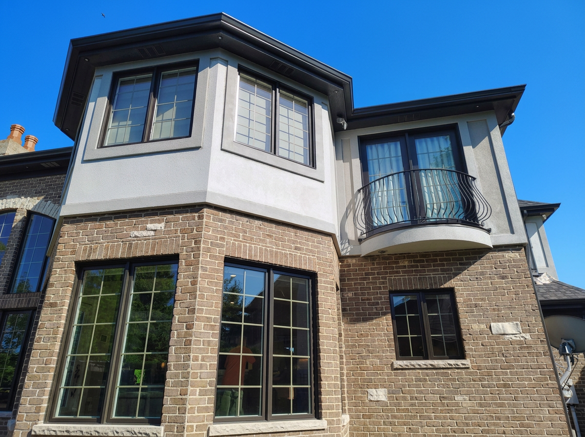 Home addition in Plainfield IL bay window